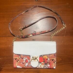 Anne Klein Wallet on a Chain Crossbody – Floral | AKH3864